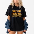 thumbnail image 1 of She's My Friend-Wife Don't Make It Weird T-Shirt – Friendship Humor – Unisex Casual Wear, 1 of 6