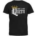 thumbnail image 1 of She's My Queen Mens T Shirt Purple LG, 1 of 1