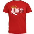 thumbnail image 1 of She's My Queen Mens T Shirt Red 2XL, 1 of 1