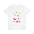 thumbnail image 1 of She's My Sparkler | Couples 4th of July Tee | Independence Day Shirt, 1 of 8