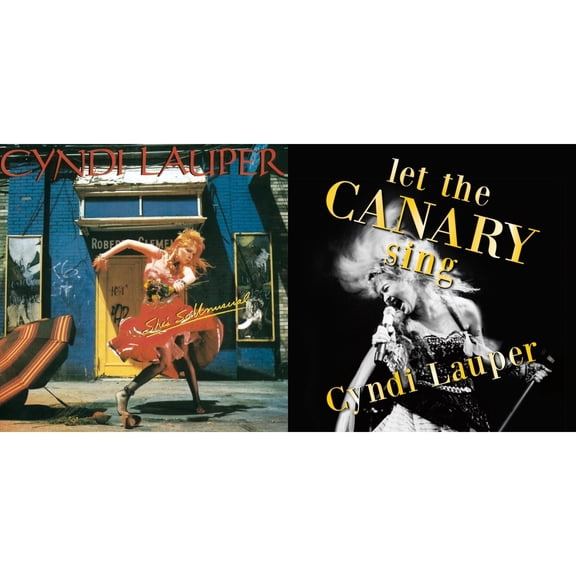 She's So Unusual (Opaque Blue LP Vinyl) & Let The Canary Sing