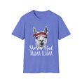 thumbnail image 1 of She's a Bad Momma Llama Gift For Her | Spirit Animal Llama Gifts | Mama Llama 2 Unisex Softstyle T-Shirt, 1 of 4