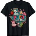 thumbnail image 1 of She's a Para I Can Tell, Western Style, Funny Paraprofessional, School Theme, Short Sleeve T-Shirt, 1 of 5