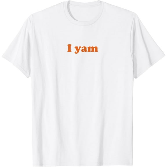 She's my sweet potato I yam shirt T-ShirtMen's and women's pure cotton short-sleeved shirts