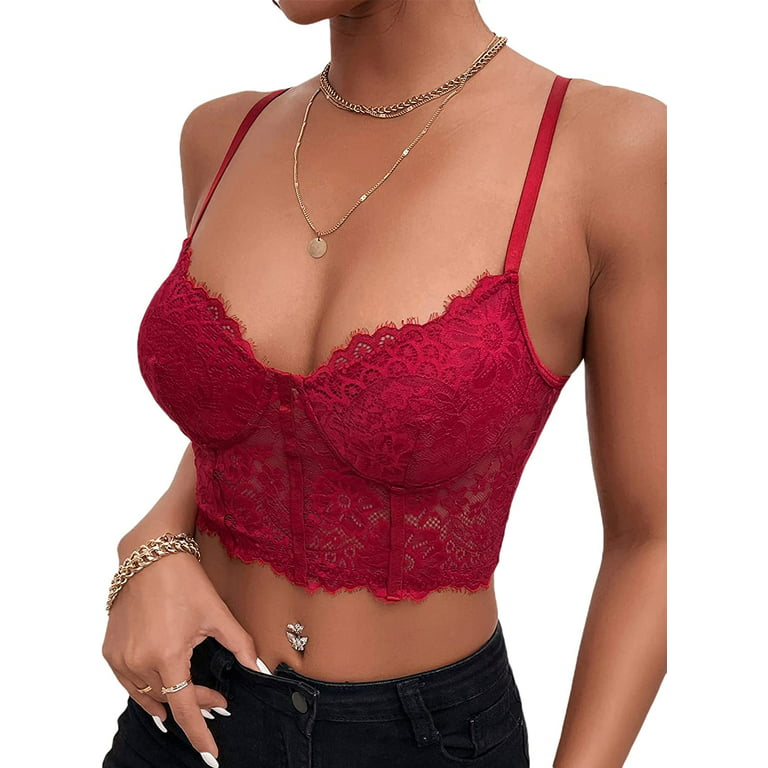 Wome's Tank Top Camisole with Lovely Lace Trim Style Soft Sexy