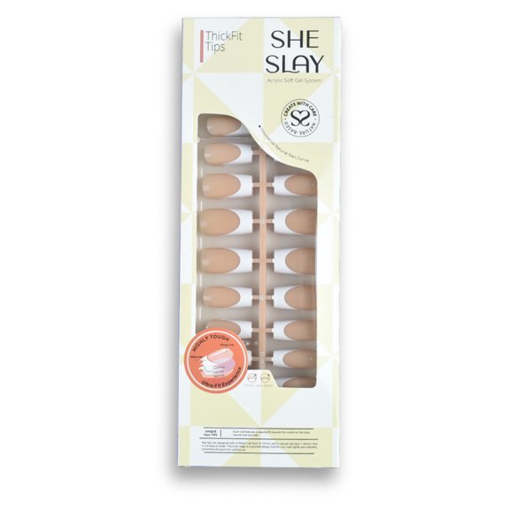 SheSlay TickFit Tips – 140pcs Multi-Shape French Press-On Nails