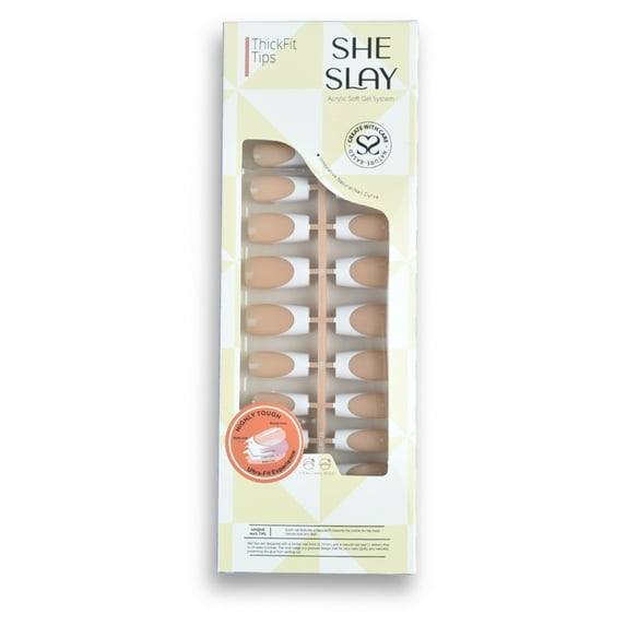 SheSlay TickFit Tips – 140pcs Multi-Shape French Press-On Nails