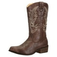 thumbnail image 1 of SheSole Women's Cowboy Boots Wide Calf Female Western Cowgirl Shoes Brown US 8.5, 1 of 10