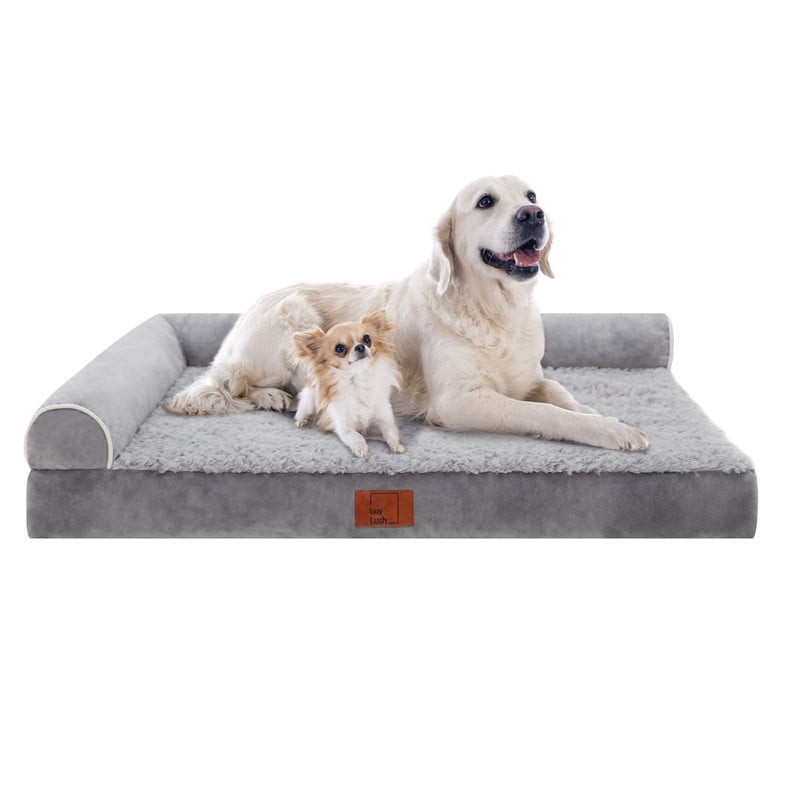 Extra large bolster dog bed hotsell