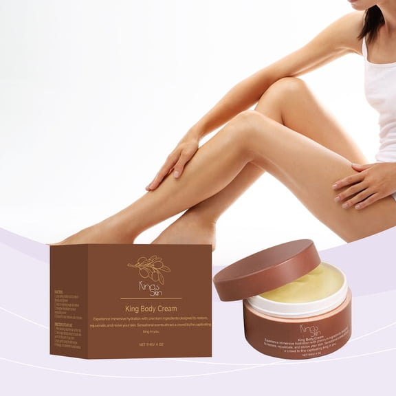 Shea Butter Body Cream - Hydrates, Moisturizes, and Nourishes Dry Skin All Over the Body, Soft and Refreshing Daily Care Body Cream