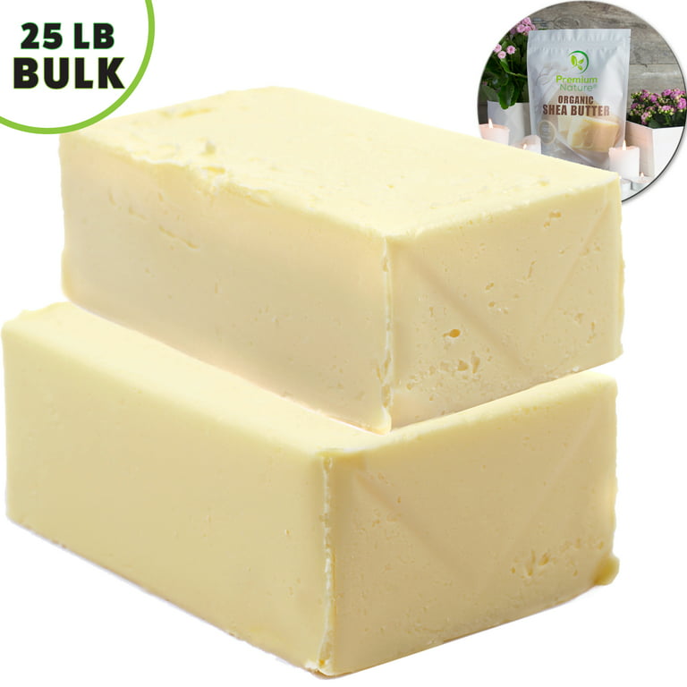 Raw African Shea Butter Bulk 25 LB – source4beauty