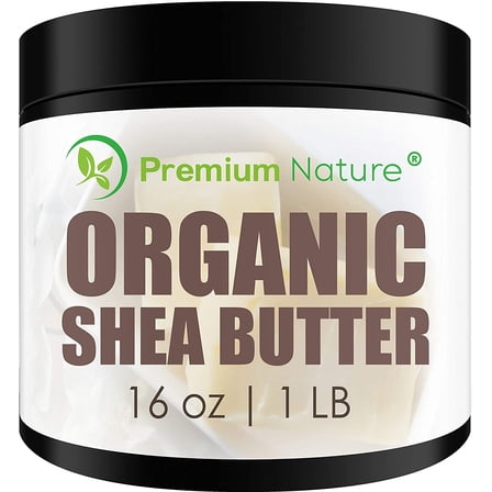 Shea Butter Raw Organic African 16 oz - Pure Virgin Unrefined for Body Butter Stretch Mark Eczma Natural Lipbalm Organic Skin Care ScarCream and Lotion DIY Premium Nature Limited Edition 2.0