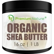 Shea Butter Raw Organic African 16 oz - Pure Virgin Unrefined for Body Butter Stretch Mark Eczma Natural Lipbalm Organic Skin Care ScarCream and Lotion DIY Premium Nature Limited Edition 2.0