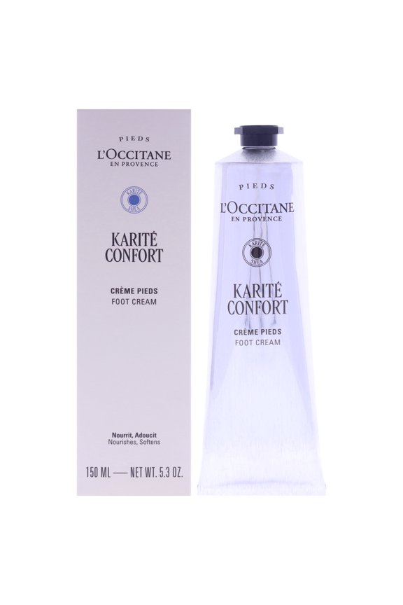 Shea Comfort Foot Cream by LOccitane for Unisex - 5.3 oz Cream