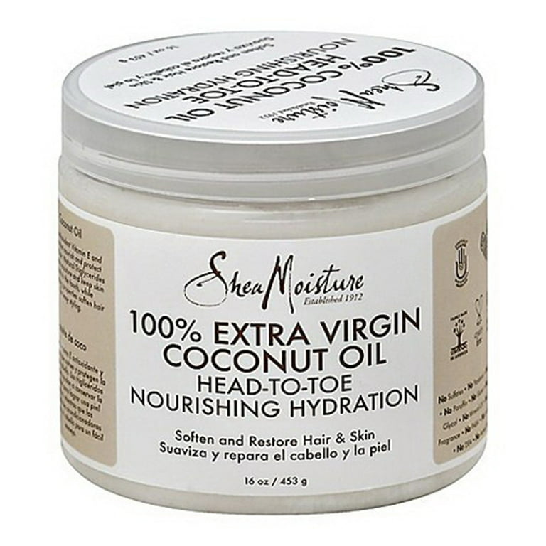 SHEA MOISTURE 100% Virgin Coconut Oil Head-To-Toe Nourishing Hydration (15oz) SHEA MOISTURE 100% Virgin Coconut Oil Head-To-Toe Nourishing Hydration (15oz)