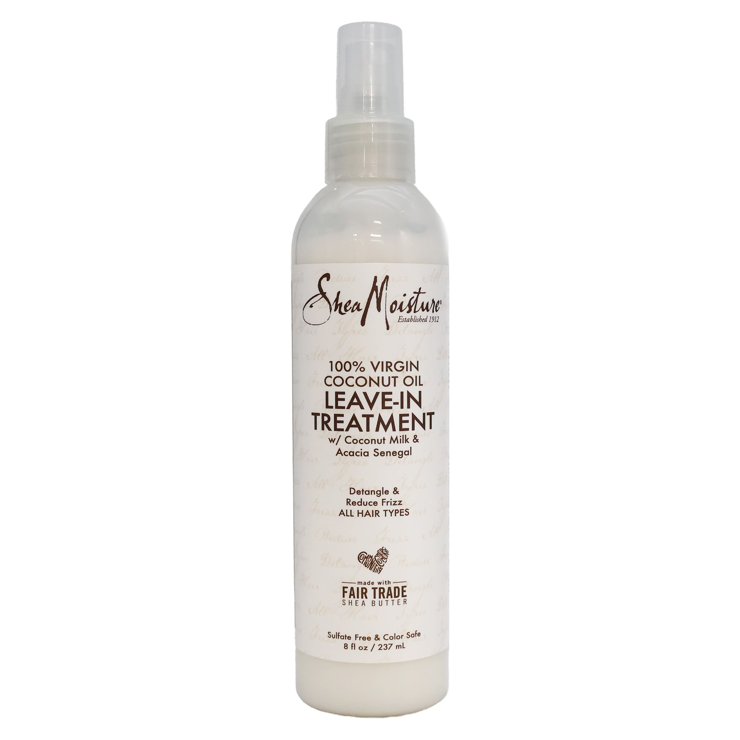 Shea Moisture 100 Virgin Coconut Oil Leave In Conditioner, 8 Oz., Pack