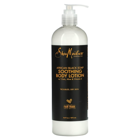 Shea Moisture African Black Soap Body Lotion 16 OZ