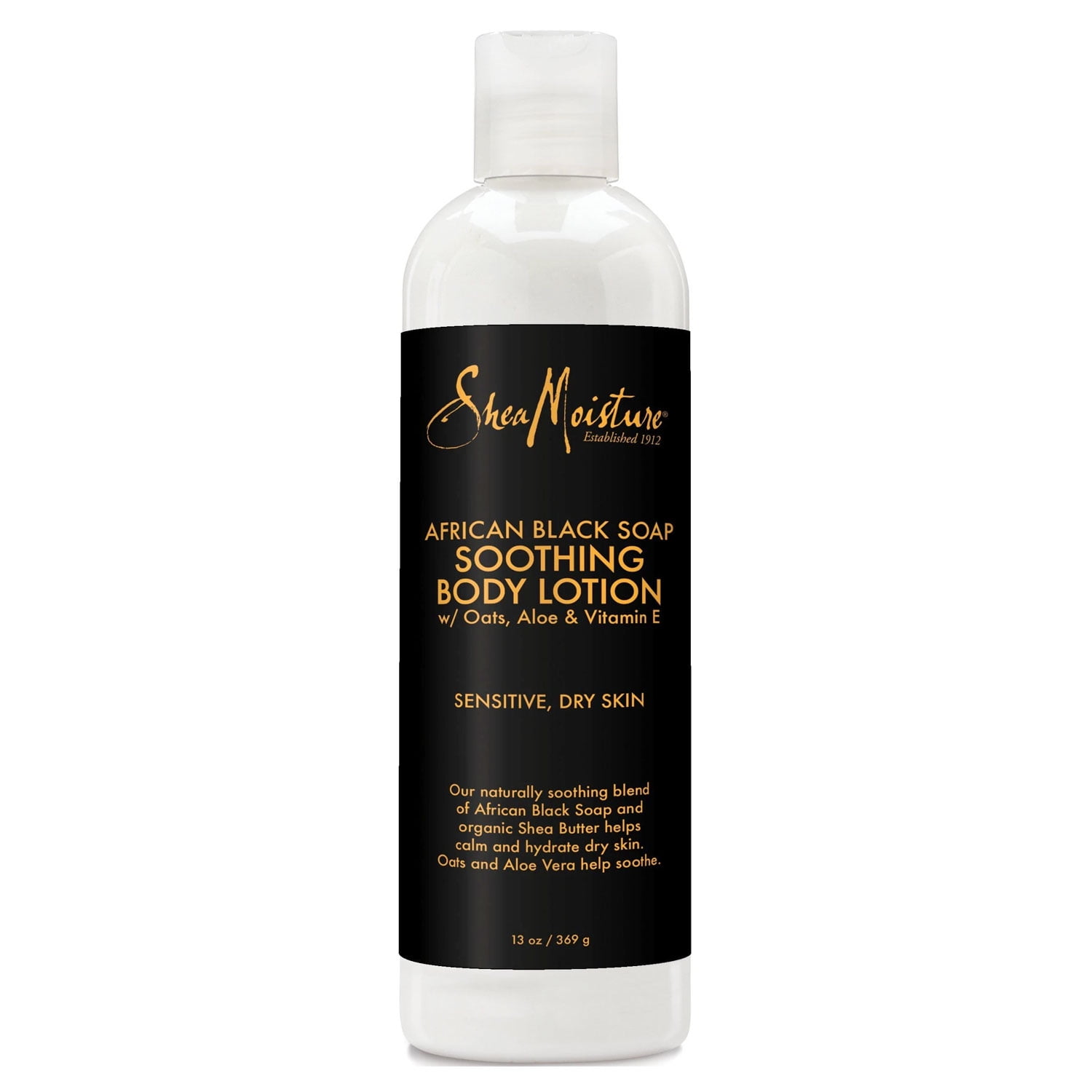 Shea Moisture African Black Soap Eczema Therapy Body Lotion, 12 Oz
