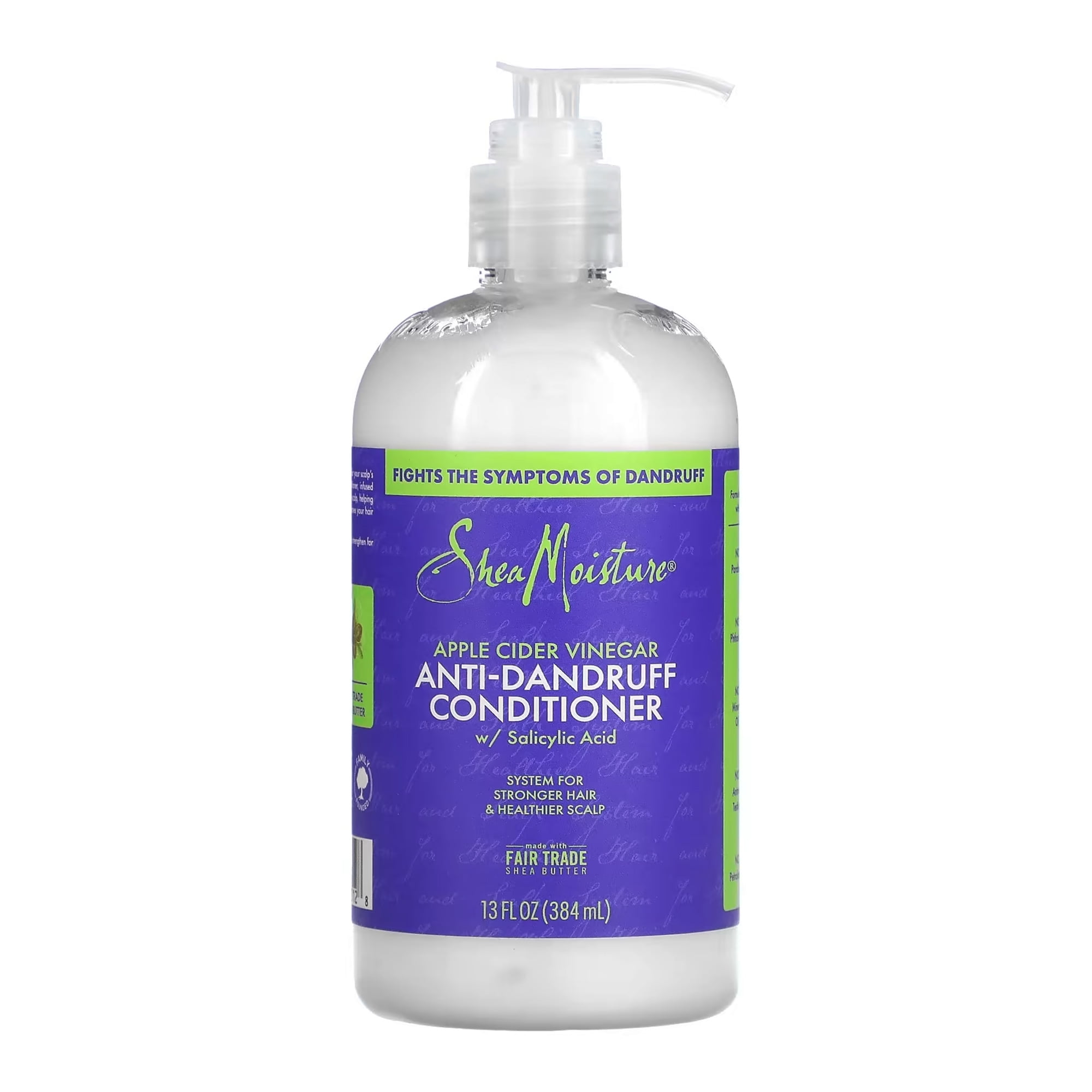 Shea Moisture Apple Cider Vinegar Anti Dandruff Conditioner, 13 Oz., Pack of 2