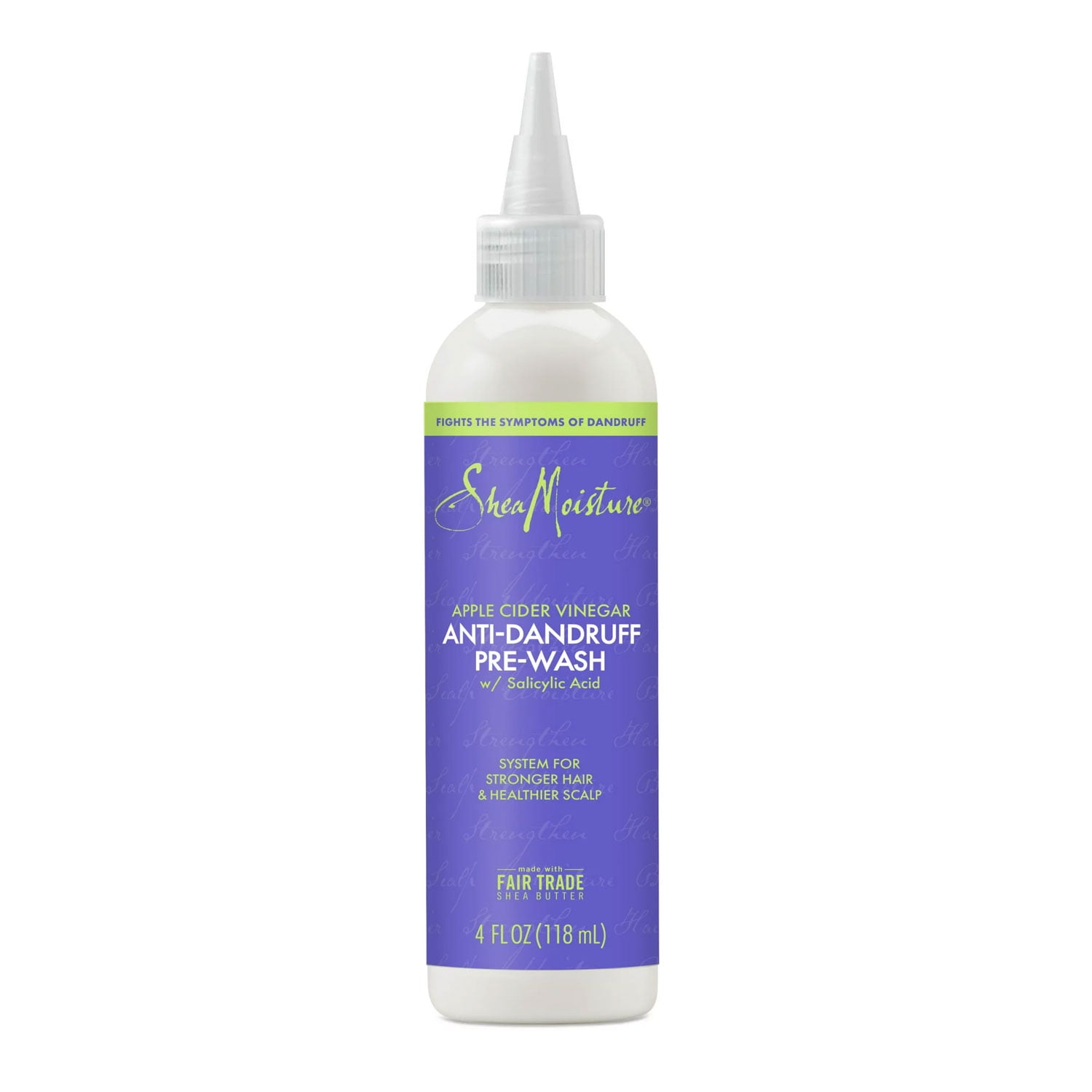 Shea Moisture Apple Cider Vinegar Anti Dandruff Prewash, 4 Oz.,Pack of 2