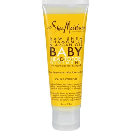 Shea Moisture Raw Shea Chamomile & Argan Oil Baby All Purpose Diaper Ointment, 4 fl oz