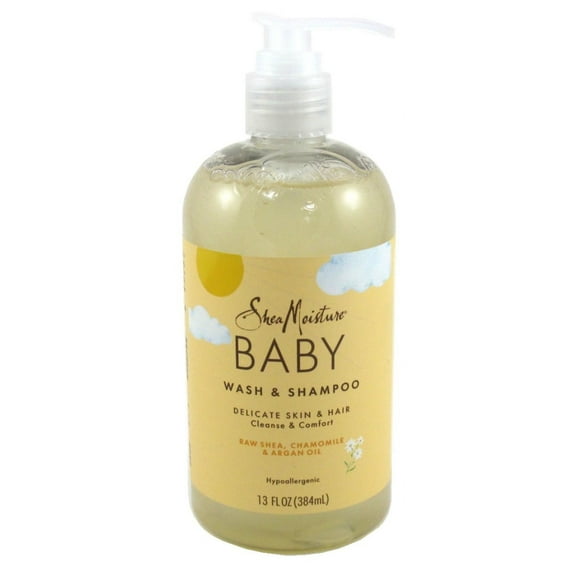 Shea Moisture Baby Wash & Shampoo Cleanse & Comfort 13oz (Pack of 2)