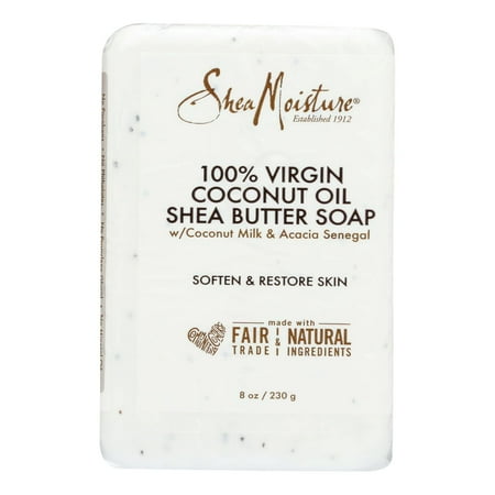 Shea Moisture - Bar Soap 100% Vr Coconut Oil - 1 Each - 8 OZ