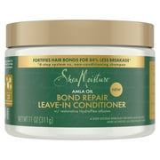 Shea Moisture Bond Repair Leave-In Conditioner Amla Oil To Strengthen And Repair Curls With Restorative Hydroplex Infusion 8 Oz