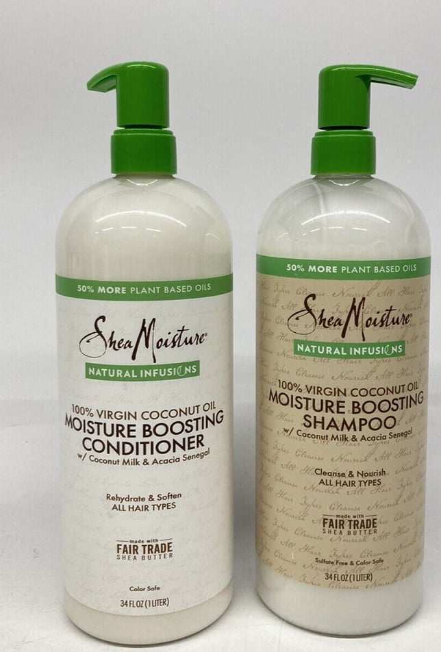 Shea Moisture Intensive Hydration Daily Oil Shampoo & Moisturizing