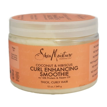Shea Moisture Coconut Hibiscus Curl Enhancng Smoothie, 12 Oz.