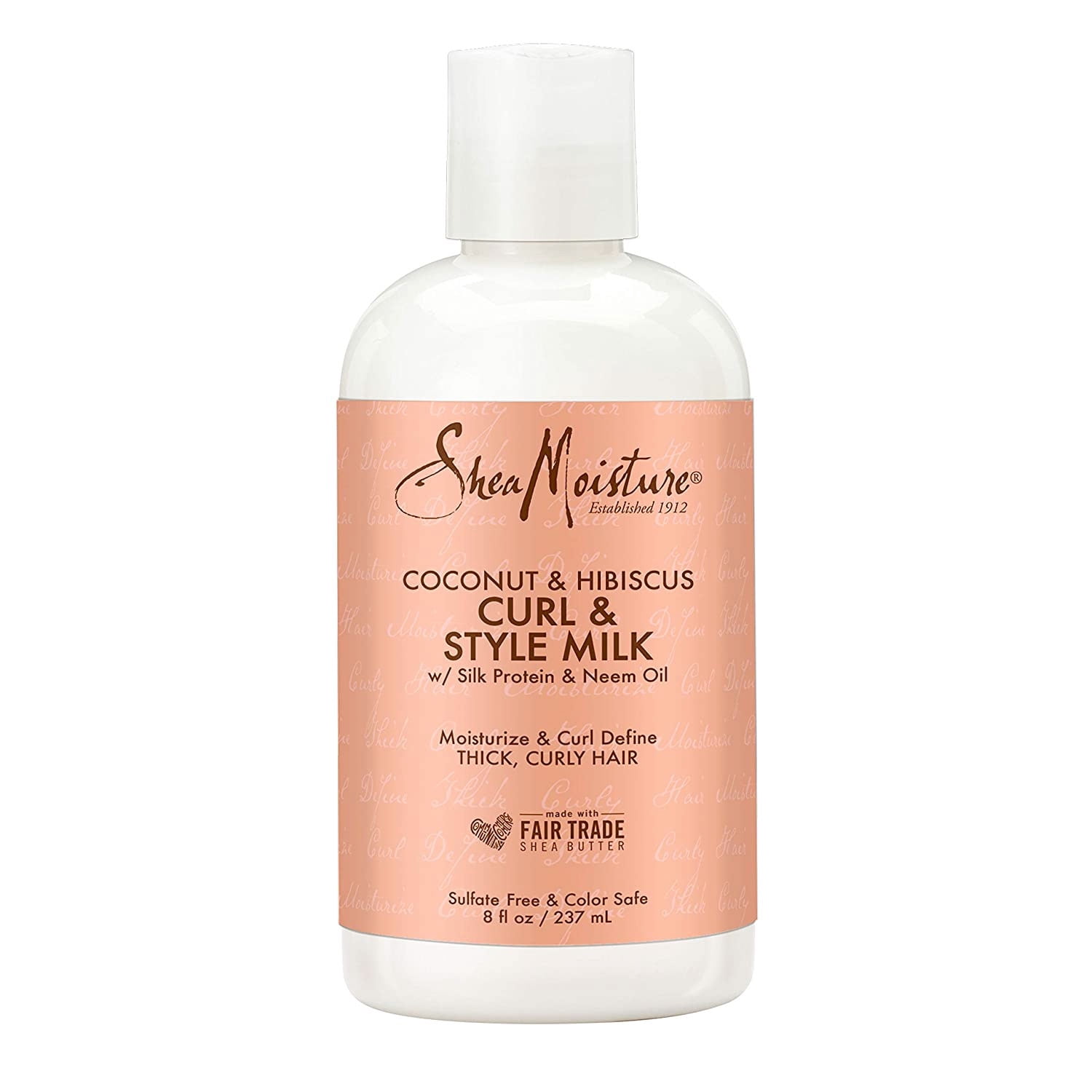 Sheamoisture Shea Moisture Coconut Hibiscus Curl and Style Milk, 8 Oz., Pack of 2