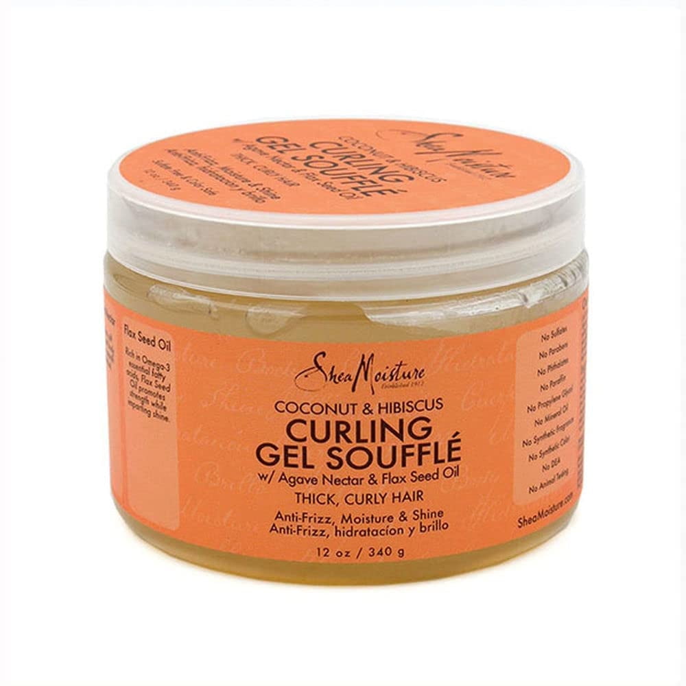 Sheamoisture Shea Moisture Coconut & Hibiscus Curling Gel Souffle, 12 Ounce