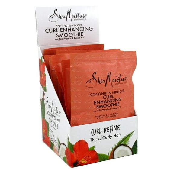 Shea Moisture Coconut & Hibiscus Smoothie 2 Ounce (12 Pack)