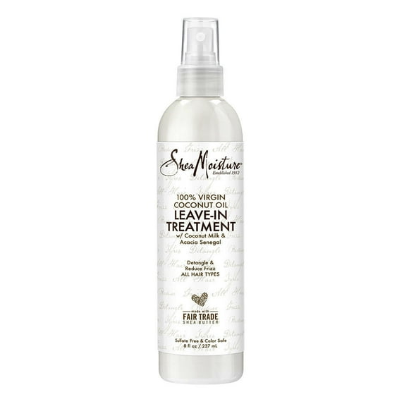 Shea Moisture Coconut Oil Leave In Treatment, 8 Oz, 6 Pack