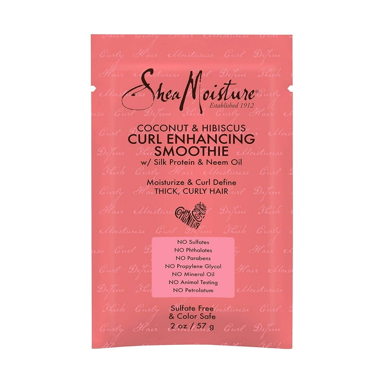 SHEA MOISTURE Coconut & Hibiscus Curl Enhancing Smoothie Packet (2oz) SHEA MOISTURE Coconut & Hibiscus Curl Enhancing Smoothie Packet (2oz)