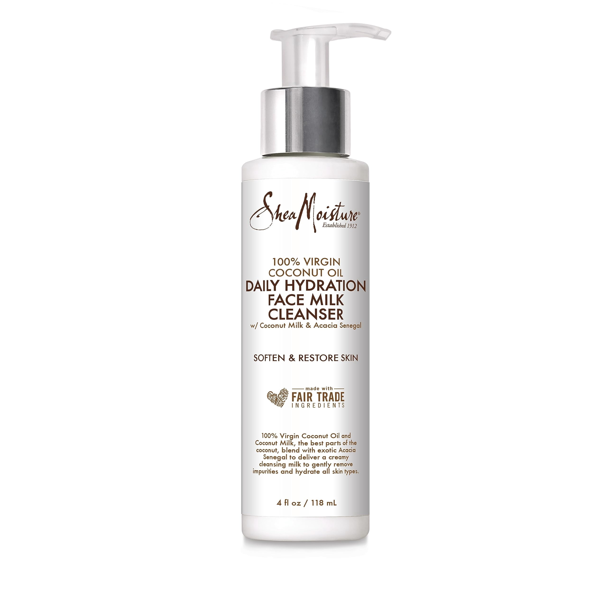Shea Moisture Face Wash For Women & Men Hydrating Facial Cleanser