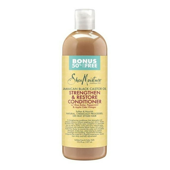 Shea Moisture Jamaican Black Castor Oil Conditioner, 19.5 Oz..