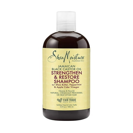 Shea Moisture Jamaican Black Castor Oil Shampoo, 13 Oz.