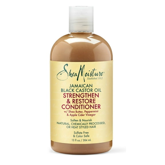 Shea Moisture Jamaican Black Castor Oil Strengthen, Grow and Restore Conditioner, 13 oz