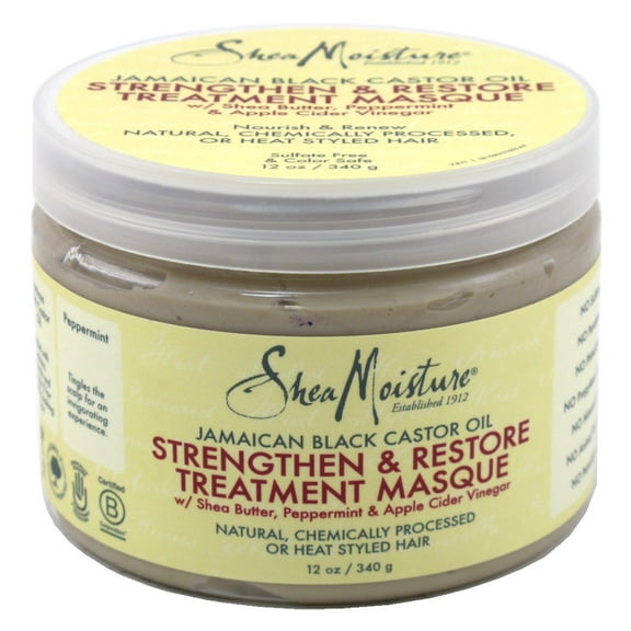 Shea Moisture Jamaican Black Masque 12oz (Pack of 3)