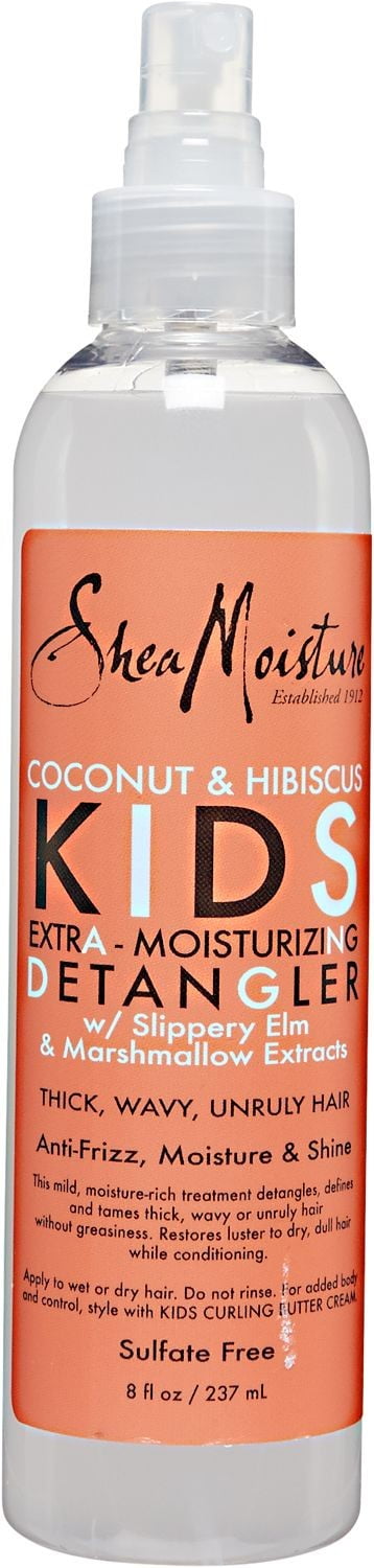 Sheamoisture Shea Moisture Kids Extra-Moisturizer Detangler, Coconut & Hibiscus 8 oz (Pack of 2)