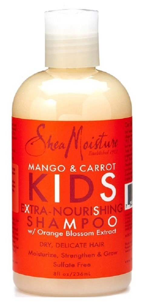 Shea Moisture Kids Shampoo 8 Ounce Mango/Carrot Extra Nourishing (236Ml ...