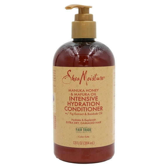 Shea Moisture Manuka Honey Mafura Oil Intensive Hydration Hair Conditioner, 13 Oz.