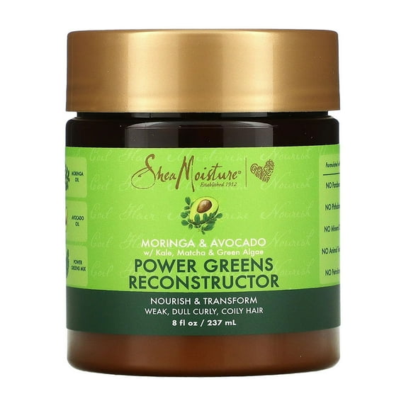 Shea Moisture Moringa and Avocado Power Greens Reconstructor, 8 Oz..