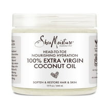 Shea Moisture Nourishing Hydration Extra Virgin Coconut Oil Hair and Skin Lotion, 15 fl oz