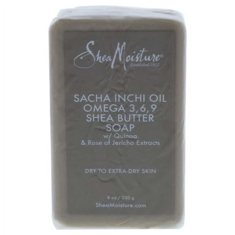 4 Pack - Shea Moisture Raw Shea Butter Bar Soap 8 oz 