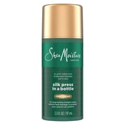 SheaMoisture Silk Press Prep Hair Cream with Plant-Derived Straightening Actives, Alma Oil & Hydroplex Technology Provides Heat Protection While Helping to Preserve Natural Curl Pattern, 3.3 fl oz
