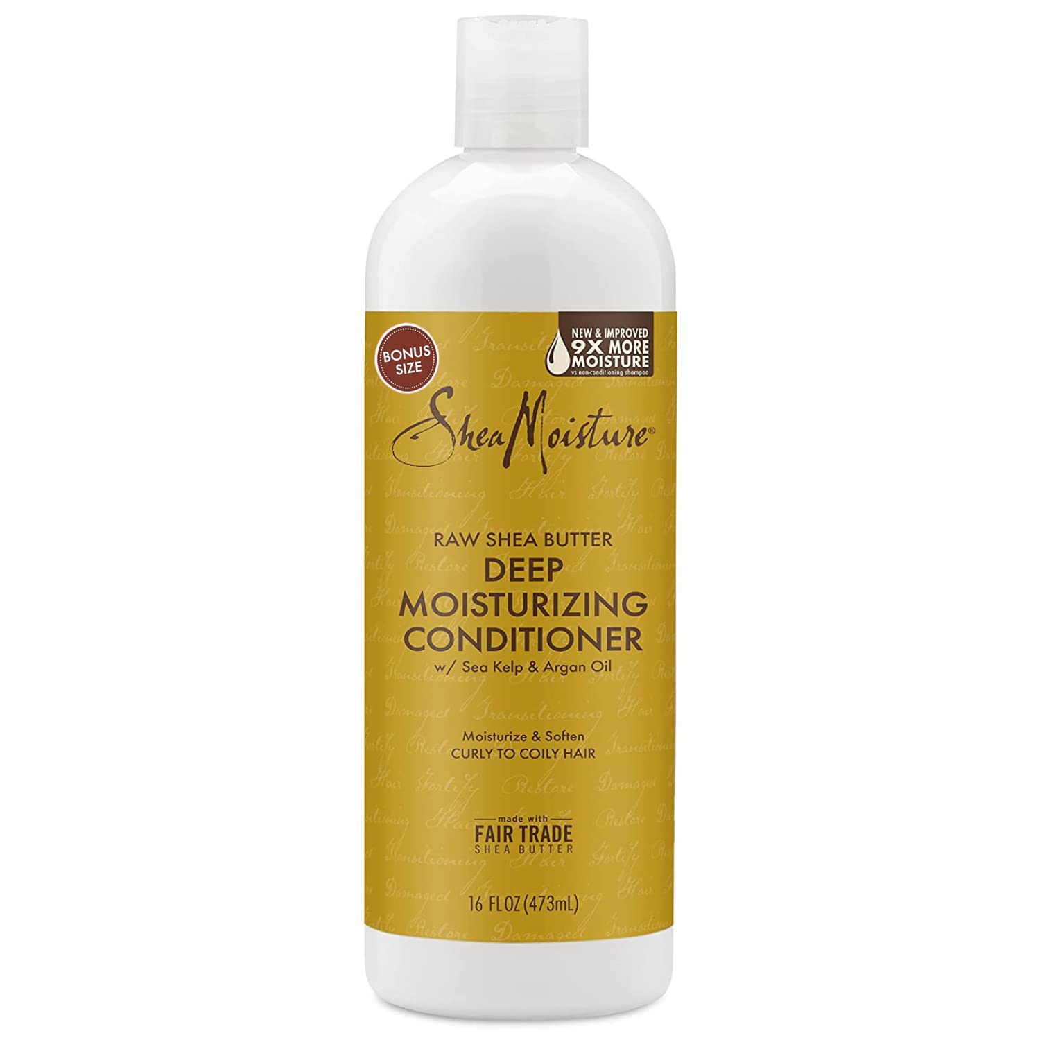 Shea Moisture Raw Shea Butter Conditioner, Deep Moisturizer With Sea