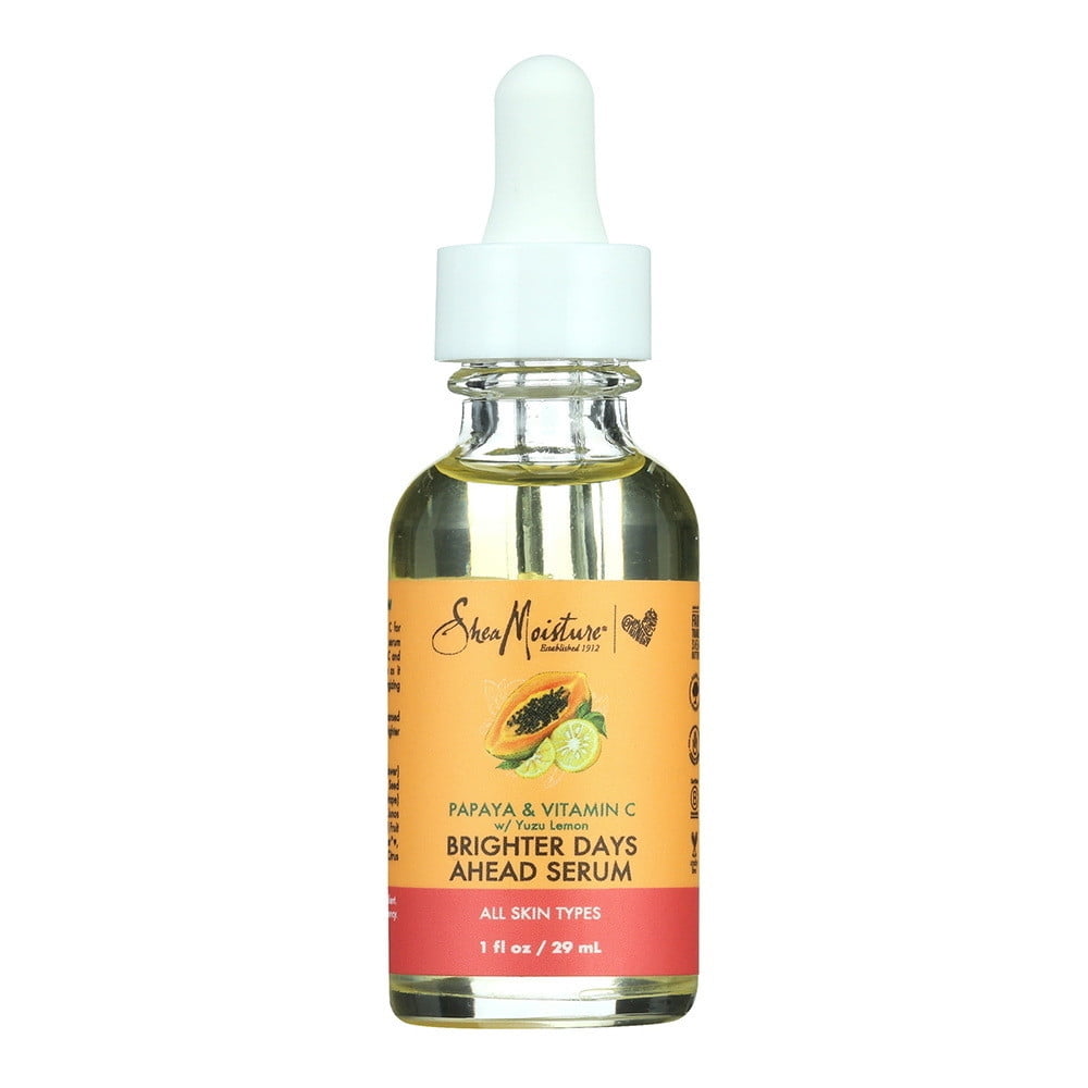Shea Moisture Serum For All Skin Types, Papaya And Vitamin C, 1 Oz
