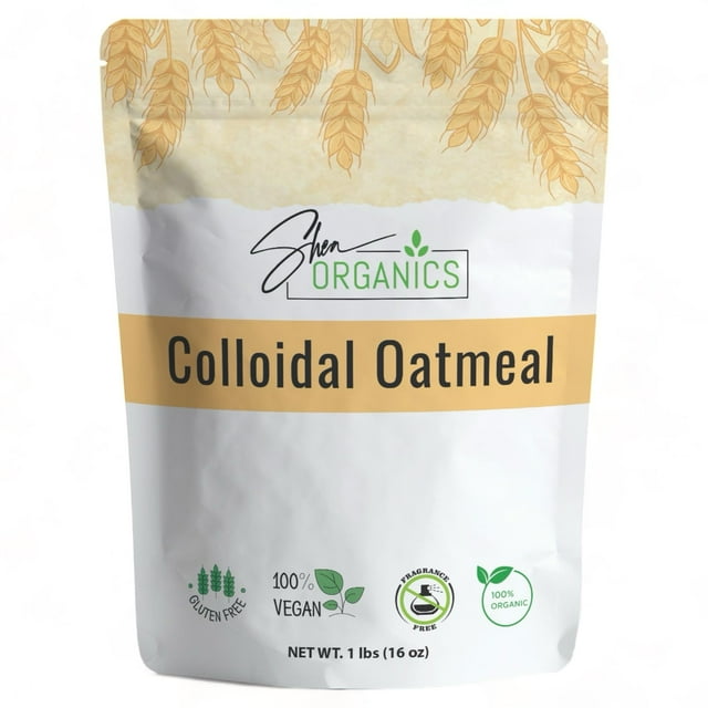 Shea Organics Organic Colloidal STF9 Oatmeal Powder 16 OZ Ideal for